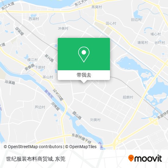 世纪服装布料商贸城地图