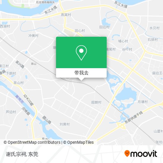 谢氏宗祠地图