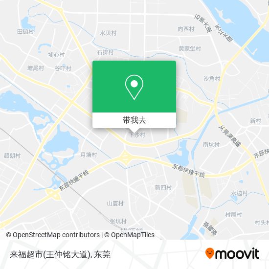 来福超市(王仲铭大道)地图