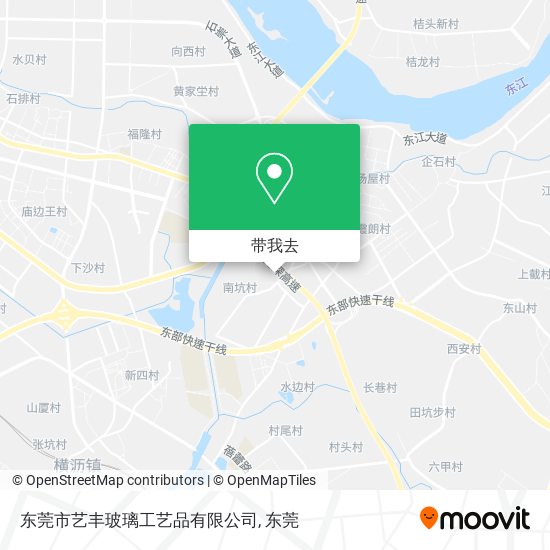 东莞市艺丰玻璃工艺品有限公司地图