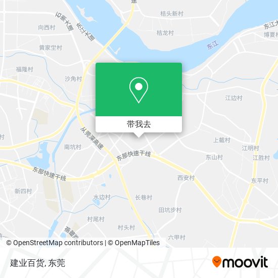 建业百货地图