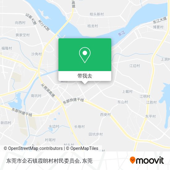 东莞市企石镇霞朗村村民委员会地图