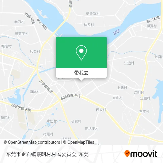 东莞市企石镇霞朗村村民委员会地图