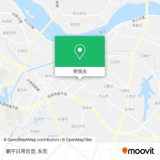 鹏宇日用百货地图