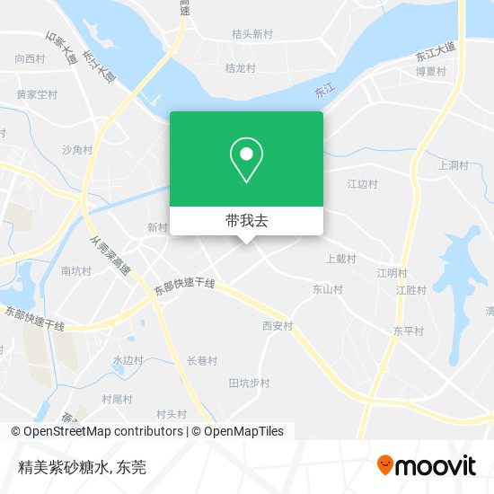 精美紫砂糖水地图