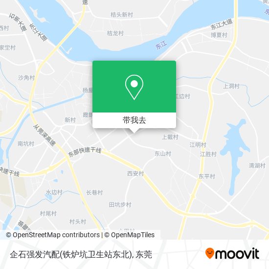 企石强发汽配(铁炉坑卫生站东北)地图