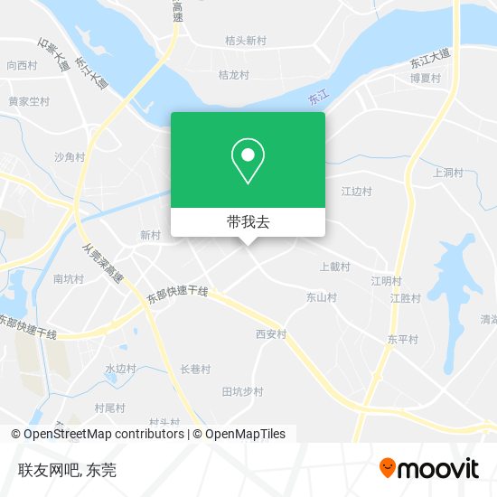 联友网吧地图