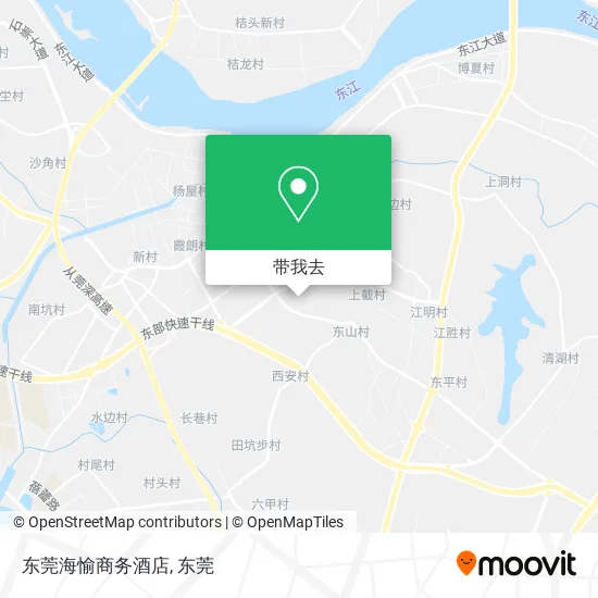 东莞海愉商务酒店地图