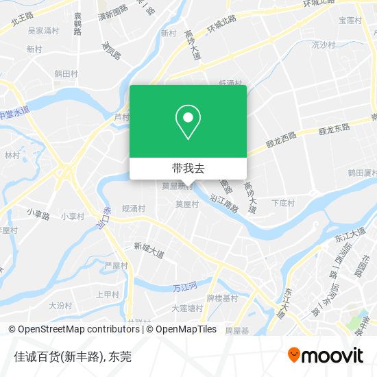 佳诚百货(新丰路)地图