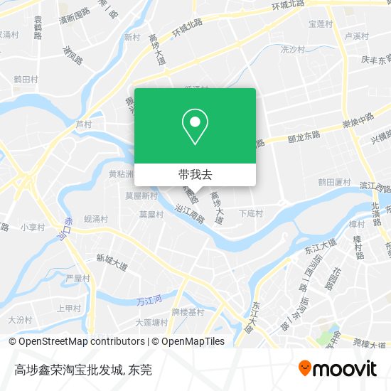 高埗鑫荣淘宝批发城地图