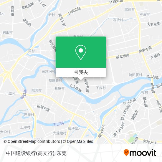 中国建设银行(高支行)地图