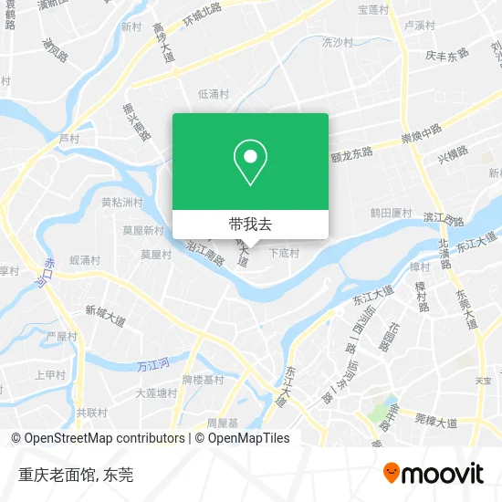 重庆老面馆地图