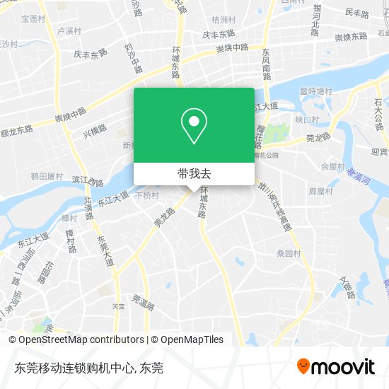 东莞移动连锁购机中心地图