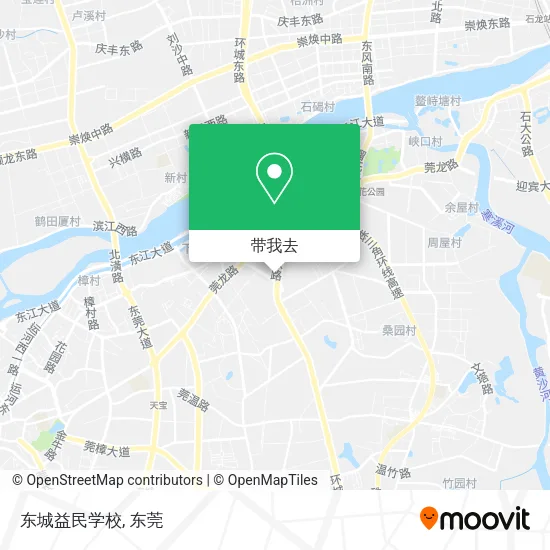 东城益民学校地图
