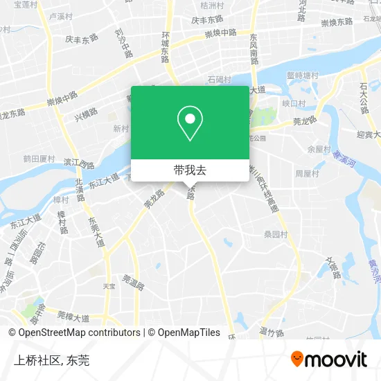 上桥社区地图