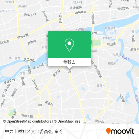 中共上桥社区支部委员会地图