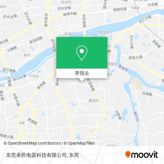 东莞承邑电器科技有限公司地图