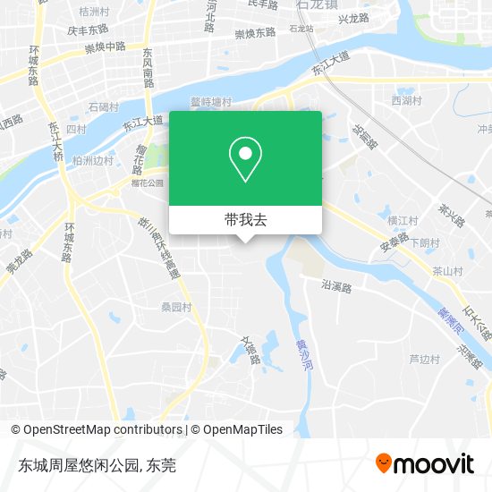 东城周屋悠闲公园地图