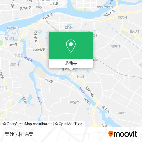 莞沙学校地图