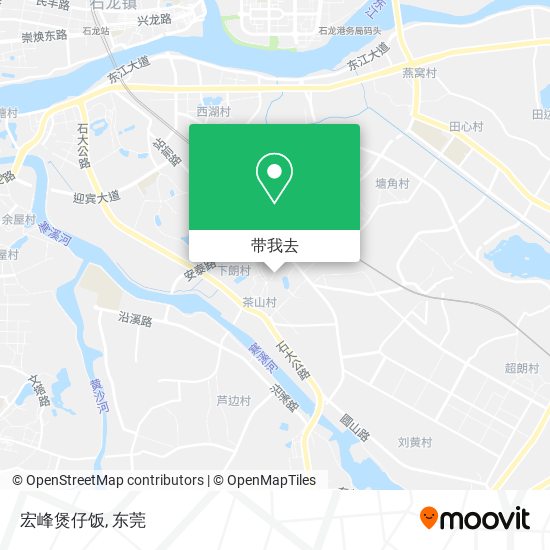 宏峰煲仔饭地图