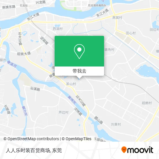 人人乐时装百货商场地图