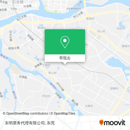 东明票务代理有限公司地图