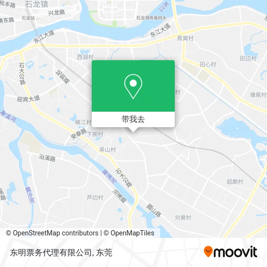 东明票务代理有限公司地图
