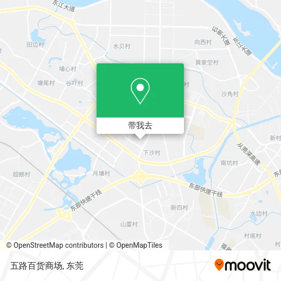 五路百货商场地图