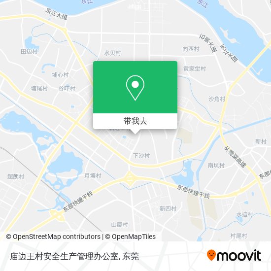 庙边王村安全生产管理办公室地图