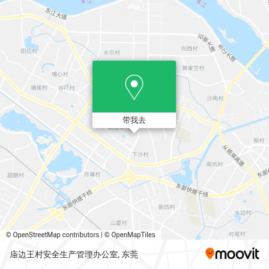 庙边王村安全生产管理办公室地图