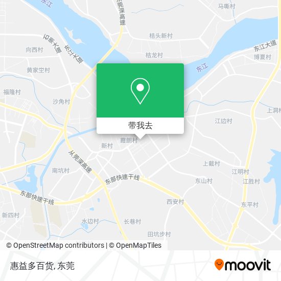 惠益多百货地图