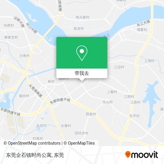 东莞企石镇时尚公寓地图
