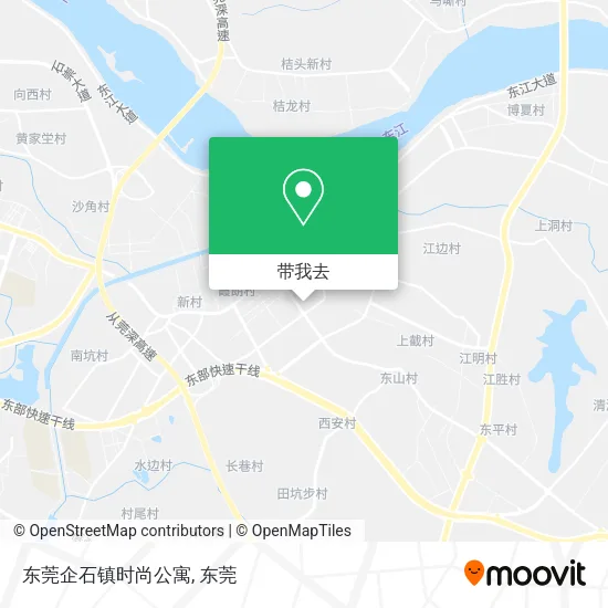 东莞企石镇时尚公寓地图