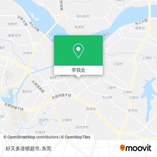 好又多连锁超市地图