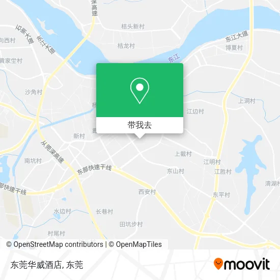 东莞华威酒店地图