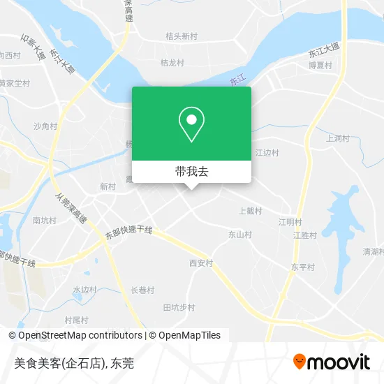 美食美客(企石店)地图