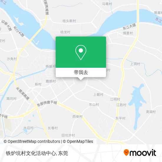 铁炉坑村文化活动中心地图