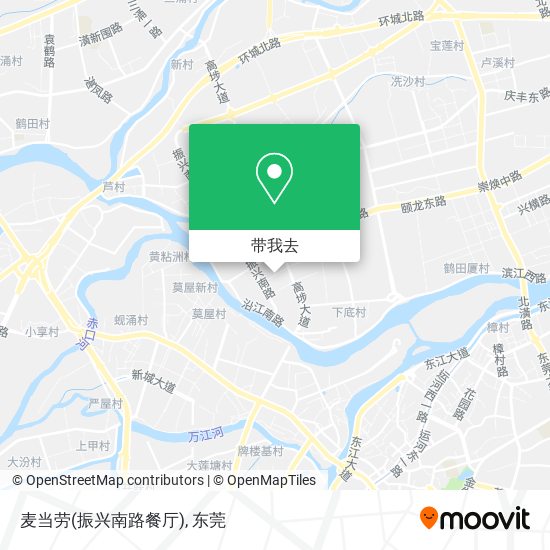 麦当劳(振兴南路餐厅)地图