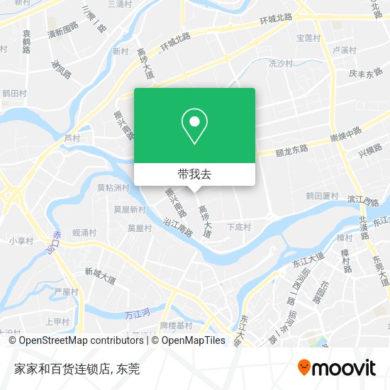 家家和百货连锁店地图