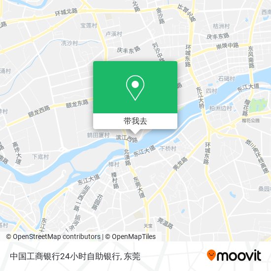 中国工商银行24小时自助银行地图
