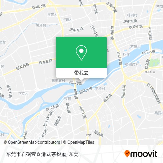 东莞市石碣壹喜港式茶餐廳地图