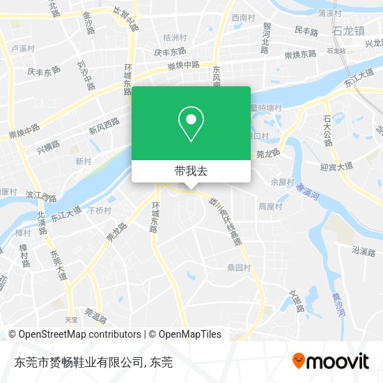 东莞市赟畅鞋业有限公司地图