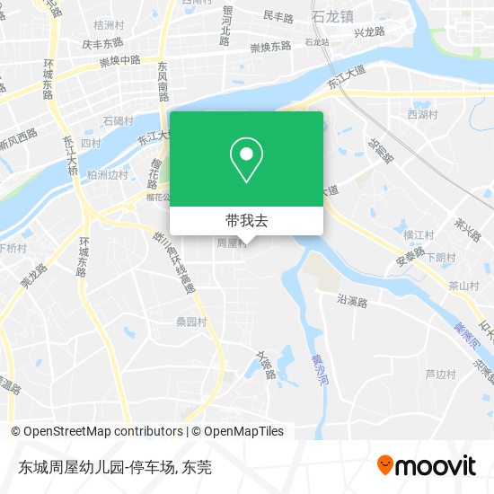 东城周屋幼儿园-停车场地图