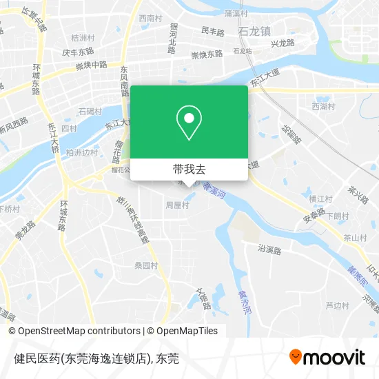 健民医药(东莞海逸连锁店)地图