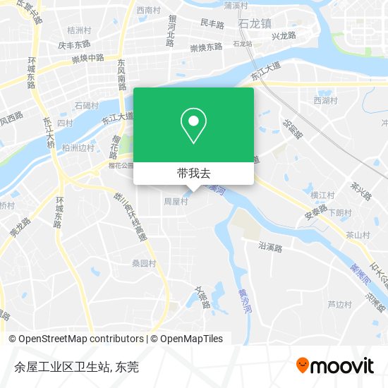 余屋工业区卫生站地图
