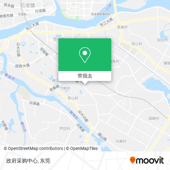 政府采购中心地图