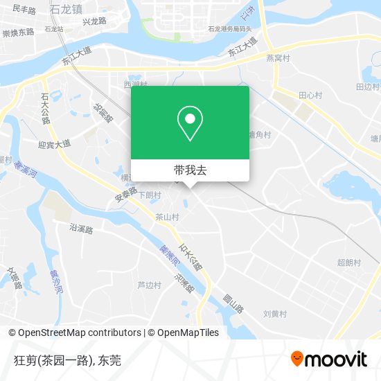 狂剪(茶园一路)地图