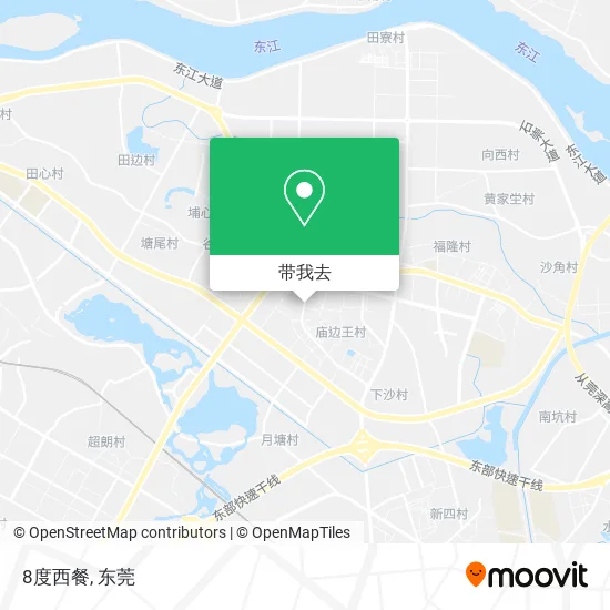 8度西餐地图