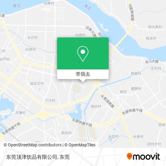 东莞顶津饮品有限公司地图