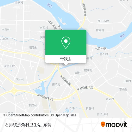 石排镇沙角村卫生站地图